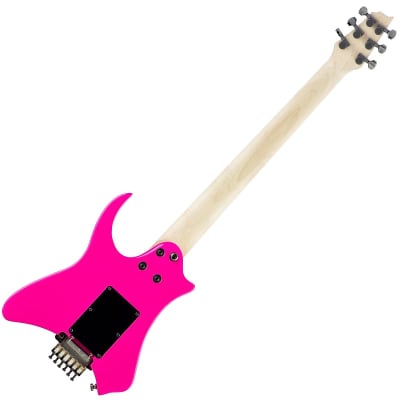 Traveler Guitar V88X Vaibrant Deluxe (Hot Pink) | Factory B-Stock image 2