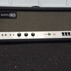 Vintage 1969 Sunn 200S tube bass guitar amplifier image 1