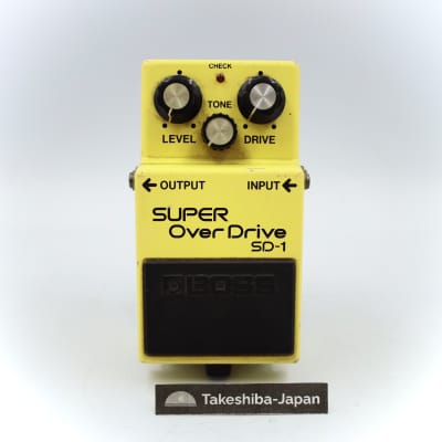 Boss SD-1 Super Overdrive 1981 - 1988 Made In Japan | Reverb