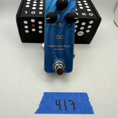 Reverb.com listing, price, conditions, and images for one-control-dimension-blue-monger