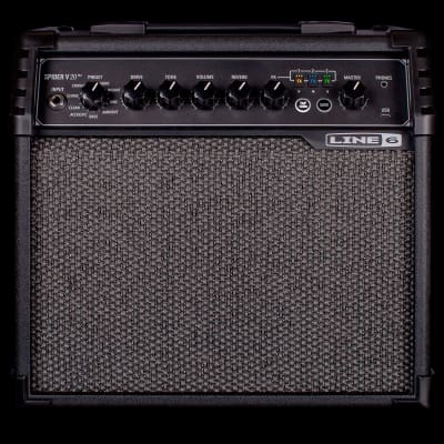 Line 6 Spider V 20 MkII Guitar Amp Combo Amplifier w/ Effects, 20 Watts, 1x8'' image 1