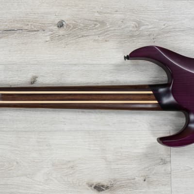 Legator Ninja N8FX Multi-Scale 8-String Guitar, Ebony, Fluence Pickups, Ruby image 7