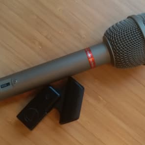 Audio Technica AT813 handheld condenser cardioid micophone with clip AT SDC mic image 2