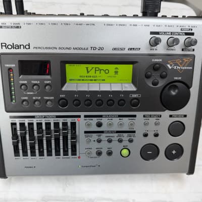 Roland TD-20 Drum Sound Module 2004 - 2008 - Silver