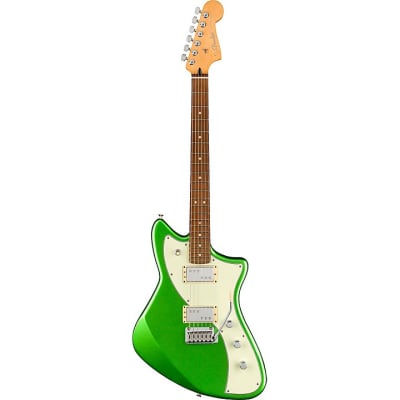Fender Player Plus Meteora HH Electric Guitar Pau Ferro Fingerboard, Cosmic Jade image 3