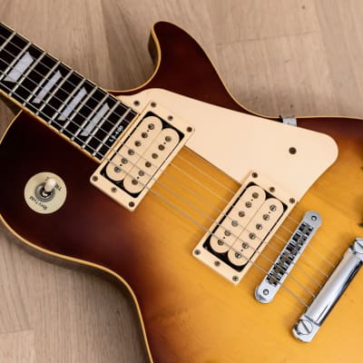 1980 Aria Pro II LS-400 Vintage Electric Guitar Tobacco Sunburst w/ Case & Tags, Japan Matsumoku image 7