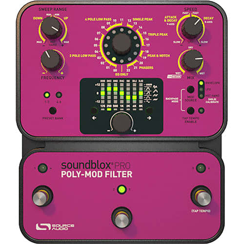 ギター Source Audio SA-144 Poly-Mod Filter Source Audio SA144 Soundblox Pro Poly-mod Filter Pedal | Reverb
