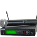 Shure SLX24/58 SLX24/SM58 Wireless Microphone System with SLX2/SM58 Handheld Mic/Transmitter - 572.5
