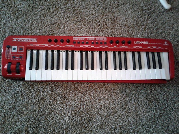 Behringer U-Control UMX490 49-Key USB MIDI Controller Keyboard image 1
