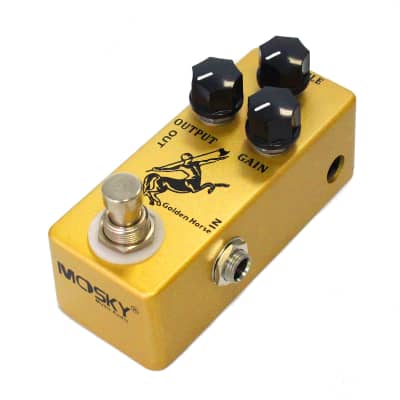 Mosky Audio Golden Horse Klone Overdrive Mini Guitar Effect Pedal image 4