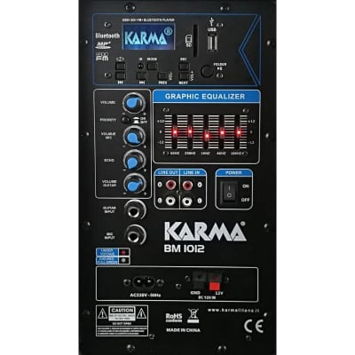 Karma BM 1012 60W Black Loudspeaker image 5