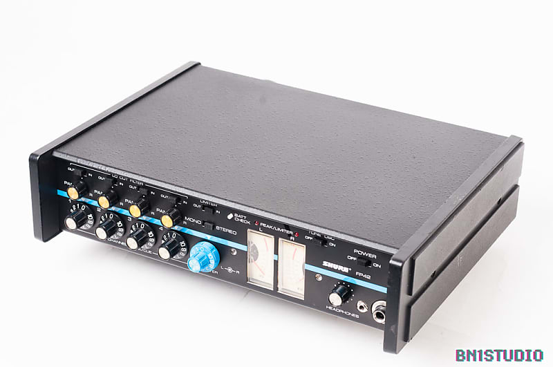 SHURE FP42 ステレオ・ミキサー SHURE 承 FP42 ステレオ・ミキサー