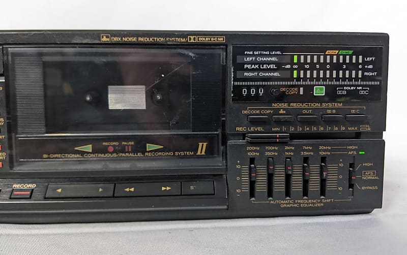 Teac W-880RX Double Reverse Cassette Deck - dbx