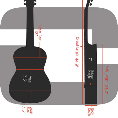 Crossrock Acoustic Super Jumbo Guitar Hard Case fits Gibson SJ-200 & 12 strings Style Super Jumbo image 7