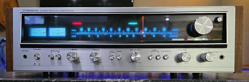 Pioneer SX-636ステレオレシーバー Pioneer SX-636 AM/FM Stereo Receiver for sale online | eBay
