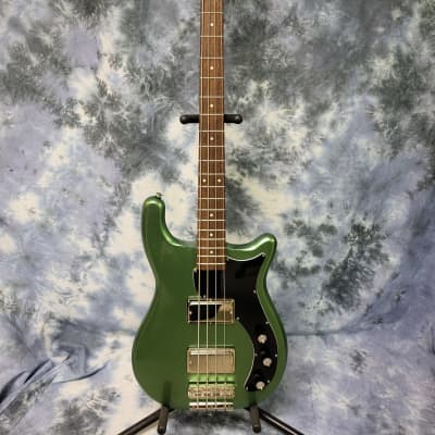 2021 Epiphone Embassy Wanderlust Green Metallic Bass Guitar Pro Setup Gigbag for sale