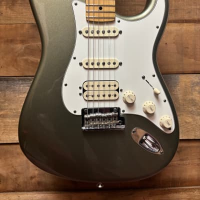 2012 Fender American Standard HSS Strat (Pre-Owned) - Jade Pearl Metallic w/case image 2
