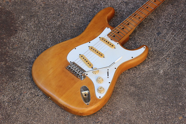 1973 Fernandes FST-60 Stratocaster MIJ Japan (Natural) | Reverb