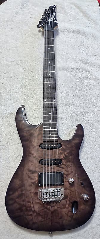 Ibanez SA260QM Electric Guitar with EMG 81