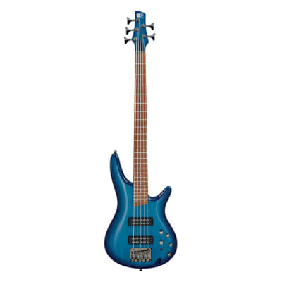 Ibanez Ibanez SR375E-SPB Soundgear Standard 5-String Bass 2021 - Sapphire Blue for sale