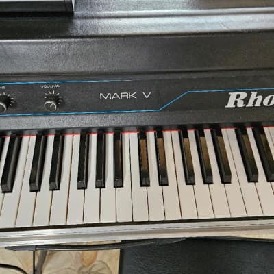 Rhodes Mark V Stage 73 73-Key Electric Piano 1984 - Black image 3