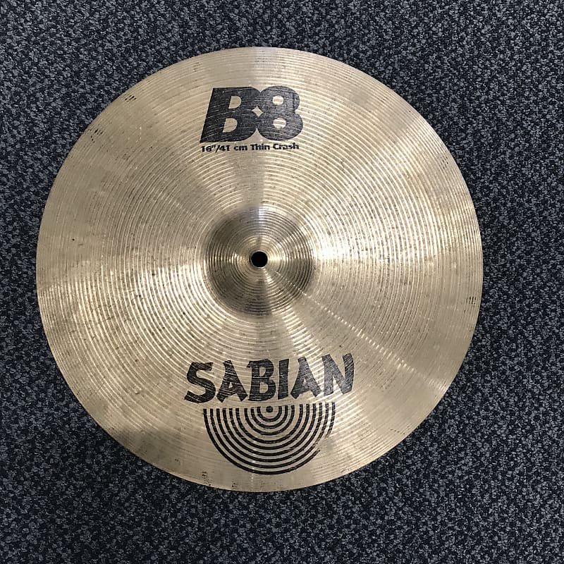 Sabian B8 16 in Thin Crash Reverb