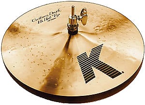 Zildjian K Custom Dark HiHats - 14 Inch Cymbal image 1