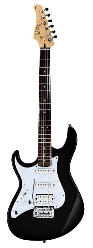 Cort G250-BLK G Series Left Handed Electric Guitar in Black image 1