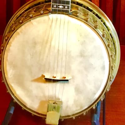 John Grey Custom Brazilian Rosewood resonator Five string banjo 1920,s image 1