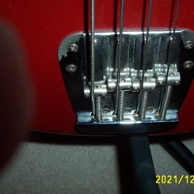 Fender Mustang Bass 1966 Dakota Red image 8