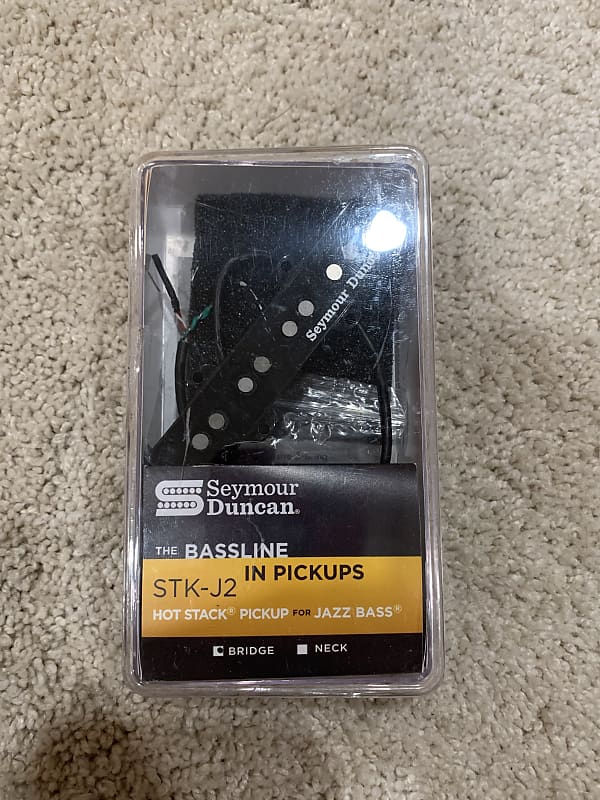 Bass Pickup STK-J2B Hot Stack Jazz Bass Bridge Seymour