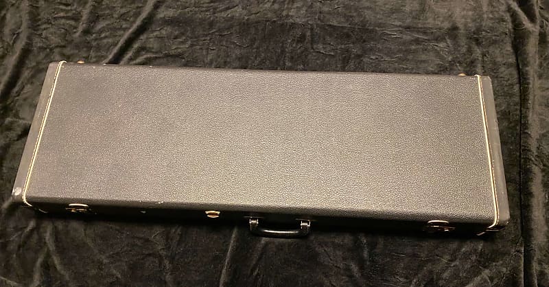 Vintage Telecaster Stratocaster Hard Shell Case Black Tolex | Reverb