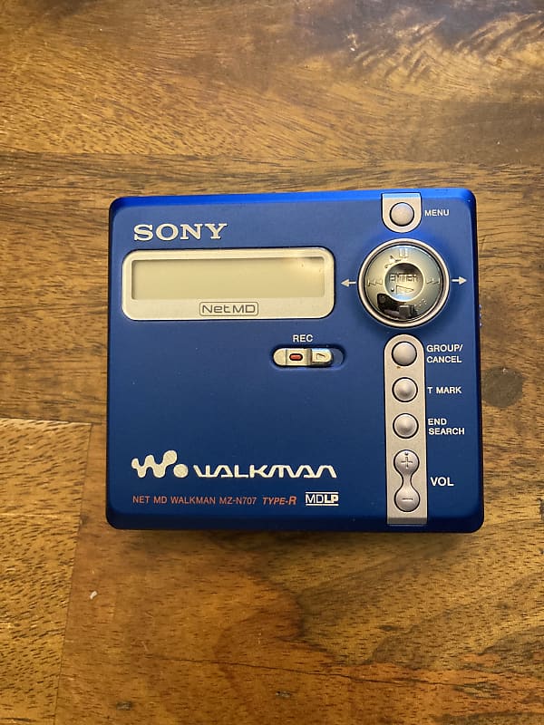 Sony MZ-N707 Early 2000s - Blue | Reverb