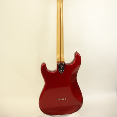 Vintage 1974 Fender Hardtail Stratocaster Electric Guitar, Maple Fingerboard, Red w/ Case image 21
