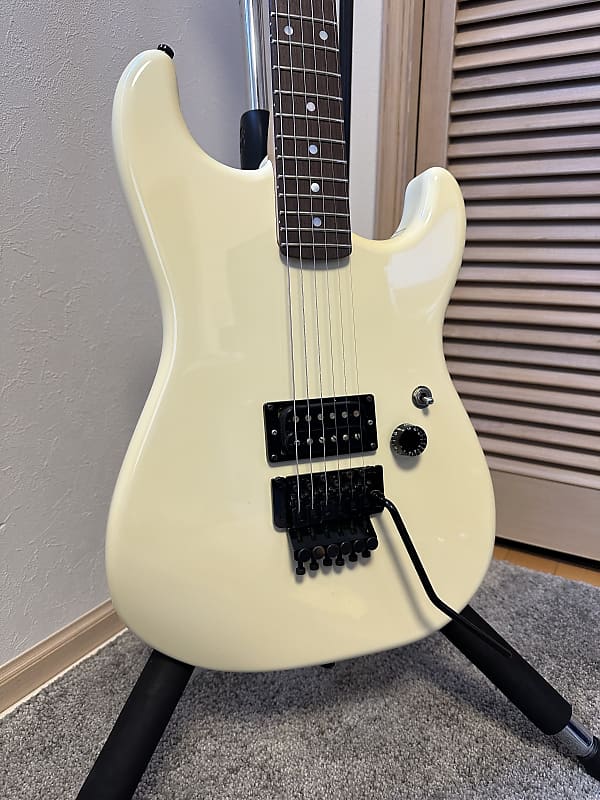 ESP Super Strat！超美品！ 1992 ESP Horizon-Custom-FM HH Superstrat Flame Top Natural w