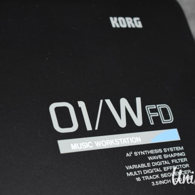Korg 01/W FD Music Workstation Synthesizer w/ Hard Case [Very Good] image 11