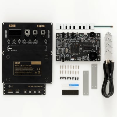 Korg Nu:Tekt NTS-1 Digital Kit DIY Programmable Synthesizer - Power & Cable Kit image 5