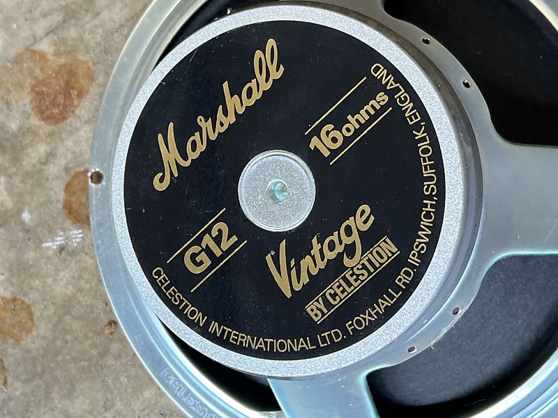Celestion Marshall G12 Vintage (T3897) 16 ohm - Black/Gold