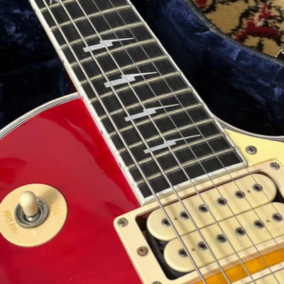 Gibson Ace Frehley Signature Les Paul Custom 1997 - Cherry Sunburst image 9