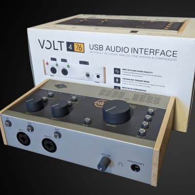 Revive Audio Modified:Universal Audio Volt 476 USB-C Audio Interface 2021 - Present - Tan / Gray image 1
