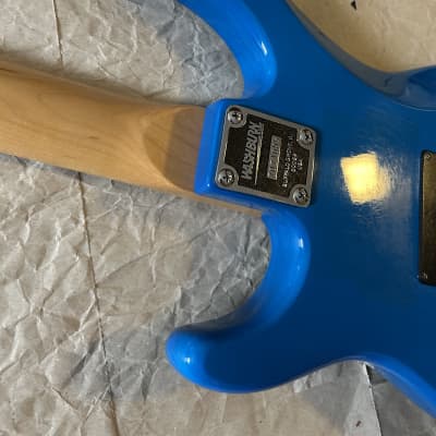 Washburn G-Junior G-JRV late-80s - Blue MIK 25.4scale Small bodied