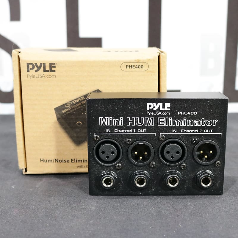 Pyle PHE400 Mini Hum Eliminator Reverb
