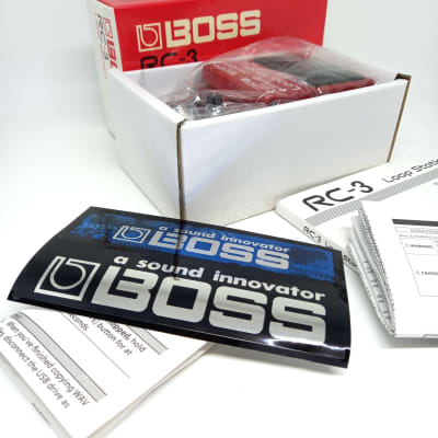 Boss RC-3 RC3 Loop Station 2011 - Present - Red - With Box / Manual etc image 8