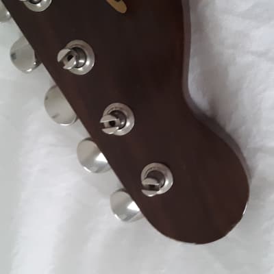 Left Handed Warmoth T Style Solid Rosewood Telecaster Neck image 10