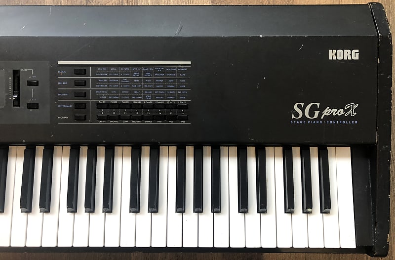 Korg SG Pro-X Weighted 88-Key Digital Stage Piano and MIDI Controller  Keyboard