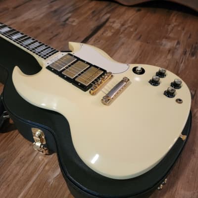 Gibson SG Custom Historic VOS Reissue 3 Pickup Electric Guitar 2006 Classic White CLEAN! image 3