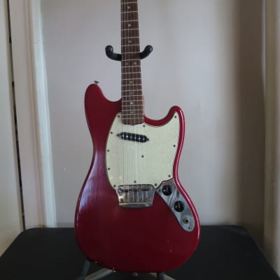 Fender Musicmaster II with Rosewood Fretboard 1964 - 1969 - Dakota Red image 7