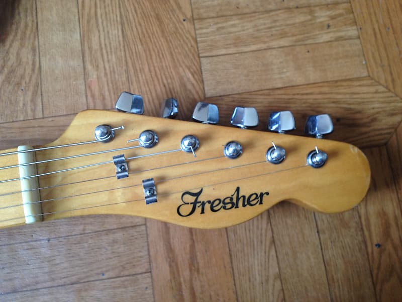 70's 1977 Fresher Telecaster Vintage yellow color Japan Rare 70's 1977 Fresher Telecaster Vintage yellow color Japan Rare