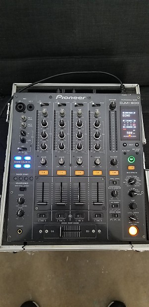 Pioneer DJM-800 Professional 4CH Mixer, W Case | Reverb Pioneer DJM-800 Professional 4CH Mixer, W Case | Reverb