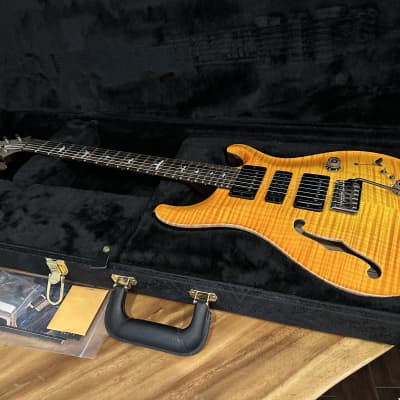 PRS Private Stock Special Semi-Hollow Limited Edition Guitar, Citrus Glow 2022 - Citrus Glow image 2